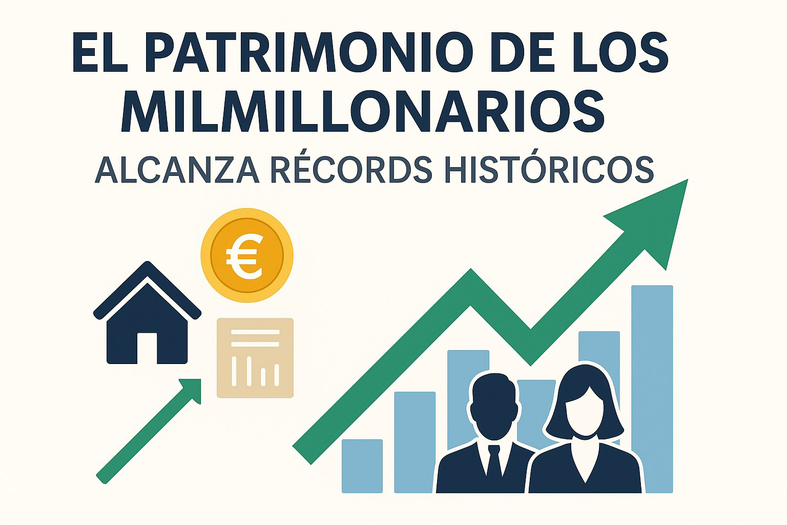 Patrimonio de los milmillonarios y crecimiento de la riqueza global