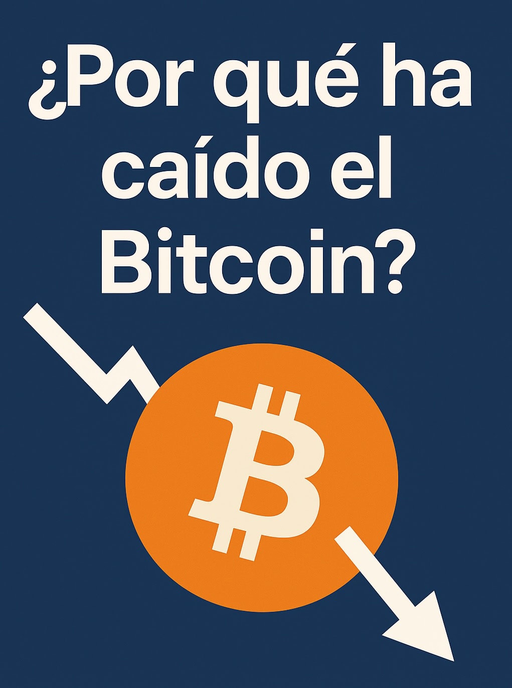 Caida del bitcoin en 2025
