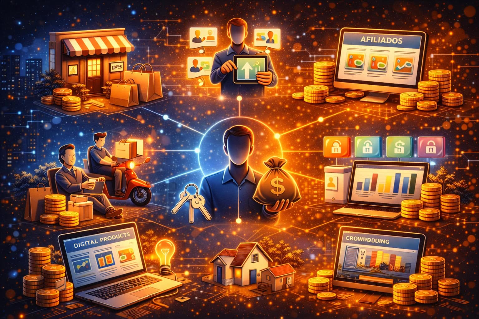 Distintos tipos de negocios: modelos, ejemplos y cómo elegir el mejor