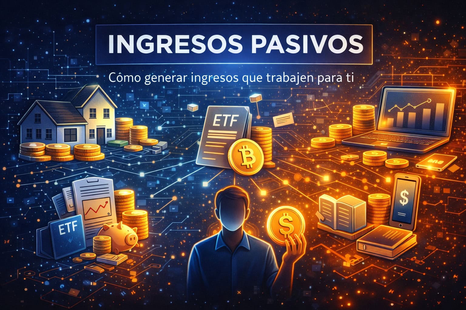 Descubre qué son los ingresos pasivos, cómo funcionan y cómo crear fuentes de ingresos que trabajen para ti a largo plazo.