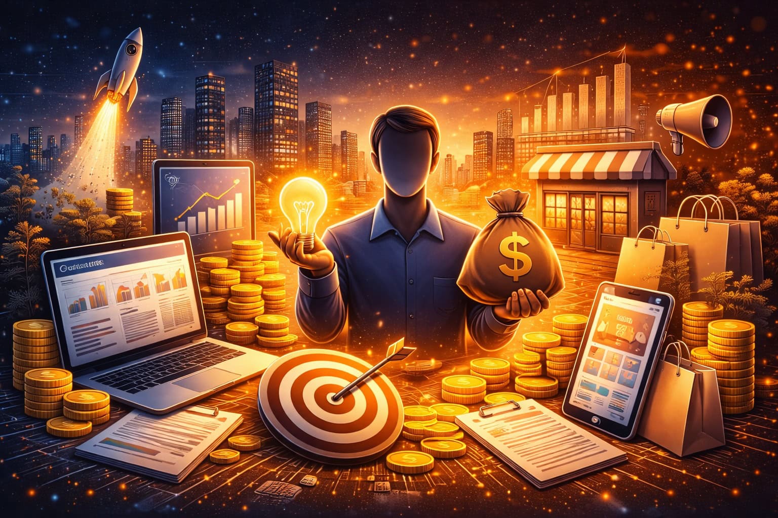 negocios rentables, crear un negocio, emprendimiento, tipos de negocios, negocios digitales, cómo emprender