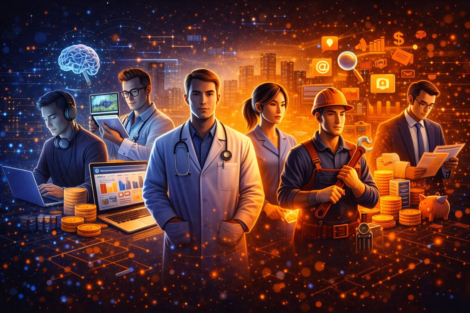 Descubre cuáles son las profesiones más demandadas en el mundo, por qué tienen tanta salida laboral y cómo prepararte para el futuro del trabajo.